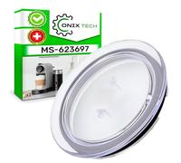 Milk Frother Lid for Coffee Pod Machine Ø 9/7,5 cm with The Original Code MS-623697 for Krups for Nespresso Citiz & Milk - Made in Switzerland - Warranty 5 Years - ONIX TECH