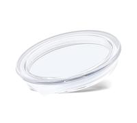 Milk Frother Lid for Nespresso Aeroccino 4, Plastic Milk Frother Cover Lid Seal Replacement Parts Fits for Nespresso Machine Milk Frother Accessories (White)