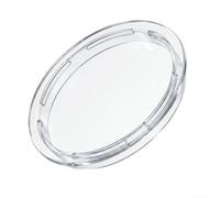 Milk Frother Replacement Lid for Coffee Machine - Transparent Plastic Cover 96.7mm Outer Diameter - Fits Handheld Mixers for Latte for cappuccino Matcha Hot Chocolate Drinks(1pcs)