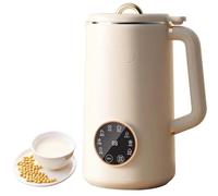 Milk Frother，Soy Milk Machine, 500W 1L Nut Milk Maker with 10 Leaf Stainless Steel Blade, LED Display, Hot and Cold Combination, 12H Reservation, 8-in-1 Plant-Based Milk Maker for Home Kitch