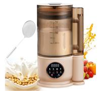 Milk Frother，Soy Milk Maker 1.5L, Nut Milk Maker with 12-Blade Cutter, 24H Timer & Keep Warm, Wall Breaking Machine for Soy, Almond & Plant-Based Milks