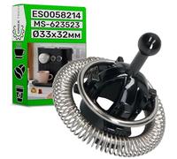 Milk Frother Whisk with The Original Code ES0058214 MS-623523 para Krups para Nespresso Expert & Milk para DeLonghi - Warranty 5 Years - ONIX TECH
