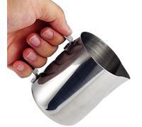Milk Frothing Jug 12oz / 350ml Japanese Type Thicken Stainless Steel Conical Pitcher Cup for Barista Cappuccino Espresso Coffee Cafe Latte Art