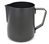 Milk Frothing Jug Non-Stick 600ml - Black 0.6L