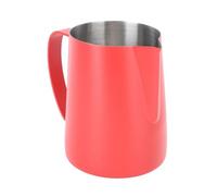 Milk Frothing Pitcher,480ml 16.9Oz Stainless Steel Espresso Steaming Pitcher for Cappuccino Latte Art Coffee Machine Accessories Measuring Milk Jug Frother Cup