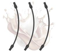 Milk hose compatible with Siemens eq6, 3 replacement hoses for Siemens eq6 plus s700 replacement parts from Siemens fully automatic coffee machine eq6 plus s700/s300, EQ7 plus and Bosch Veroaroma