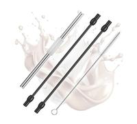 Milk Hose Set of 4 for EQ6 Plus S700 - Replacement Parts for Siemens Coffee Machines, Milk System Components, Compatible with Siemens EQ6 and EQ7, Perfect Fit and Easy Installation
