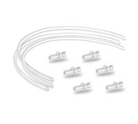 Milk Hose Set Suitable for Many Jura Fully Automatic Coffee Machines - with 3x Hoses and 6x Adapters