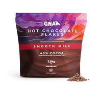 Milk Hot Chocolate Flakes - 3.5kg Real Chocolate Flakes for Luxuriously Smooth, Café-Style Hot Chocolate - Ethically Sources, 40% Single-Origin Colombian Cocoa, Palm Oil Free, Large Bulk Pack
