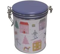 Milk Hot Chocolate with Flakes & Mini Marshmallows 185g and White Hot Chocolate with Flakes, Mini Marshmallows & Crushed Candy Cane 180g (White Chocolate -180g tin)