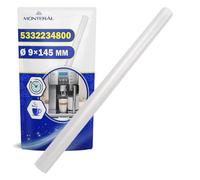 Milk Intake Tube Coffee Maker 145 mm Ø 9 mm Has the Original Code 5332234800 for DeLonghi - Warranty 10 Years - MONTERAL