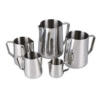 Milk Jug, Stainless Steel Frothing Coffee Pitcher, Pull Flower Cup, Barista Cup for Making Latte Coffee Art, Cappuccino, Espresso (150ml)