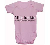 Milk Junkie Baby Bodysuit/Romper/Vest/T-Shirt - 18-24 Months - Pink