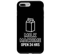 Milk Machine Open 24hrs Funny Sarcastic Saying Case for iPhone 7 Plus/8 Plus