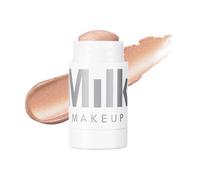 Milk Makeup Highlighter, Lit (Champagne) - 0.21 oz - Dewy Cream Highlighter Stick - Blendable & Buildable - 1,000 Swipes in Every Stick - All Skin Types - Vegan, Talc Free & Cruelty Free