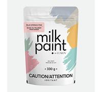 Milk Paint By Fusion, Ultra durable, No Brushstrokes, Zero VOC & Echo Friendly Paint - Palm Springs Pink - 11.5 Oz