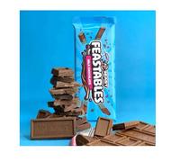 Milk,Peanut Butter,Crunch,Almond Feastables Chocolate Bars 60g - New Formula & New Taste Chocolate Bars (4 Bars, Milk Chocolate Bar 60g)