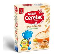 Milk Porridge with 8 Cereals and Honey, Country of Origin Portugal, 250g - CERELAC 8 Cereais E Mel