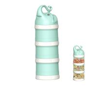 Milk Powder Container, Outdoor Feeding Container, Travel Formula Dispenser, Large Capacity Cartoon Formula Dispenser, Portable Milk Powder Container with Ample Storage for Convenient Travel