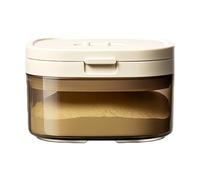 Milk Powder Dispenser - 1200ml, 18cm, Formula Dispenser, Multifunction Storage Jar | Kitchen Grain Organizer Timer Function, Portable Formula Holder for Travel Picnic CampingPro