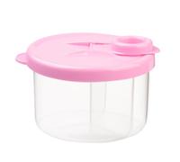 Milk Powder Dispensers, Portable Formula Dispenser, Toddler Snack Container, Food Storage Container, 3-Compartment Baby Feeding Organizer 300ml for Breastfeeding Nursery Kindergarten Camping Travel