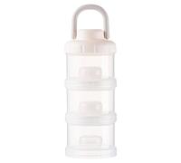 Milk Powder Holder - Portable Leakproof Stackable Bottle - Milk Powder Container - for Home Interior Inside Kitchen Bedroom Travel Mom Family