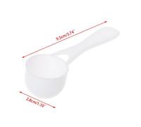 Milk Powder Measuring Spoon Fillable Empty Spoon Kitchen Cooking Device for Kitchen Spices and Other Dry Goods Supplies White Scoop Powder Scoop Tiny Measuring