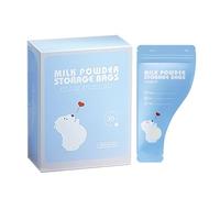 Milk Powder Storage Bag - 30pcs Breast Milk Storage Pouches, Anti-Leakage and Easy-to-Store | Resealable Food Safe Bags for Kid, Toddler, Children, Family Trip, Travel, Day Care and Outdoor Use
