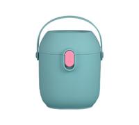 Milk Powder Storage Box - Durable Powder Container, Easy Dispense Design, Removable Scraper Tool, Leak Proof Sectioned Organizer For Formula Snack Candy Travel Feeding Use