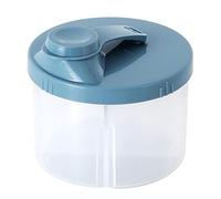 Milk Powder Storage Box Rotating Milk Powder Dispenser Portable Formula Dispenser Outdoor Food Container 4 Compartments Snack Box For