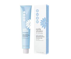 MILK SHAKE 9 Minutes Quick Conditioning Permanent Hair Colour - 10.1 | 10A Ash Platinum Lightest Blond 100 ml