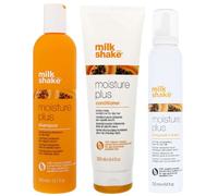 milk_shake - Bundles Trio: Moisture Plus Shampoo 300ml, Moisture Plus Conditioner 250ml & Moisture Plus Whipped Cream Leave-In Conditioner 200ml for