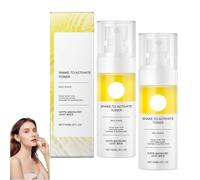 Milk Shake Facial Toner, Milk Shake Hydrating Toner Mist for Dry Skin, Lightweight Spray to Minimize Pores, Soothing Redness, Even Skin Tone, Locks in Moisture and Repairs Skin Barrier (2pcs)
