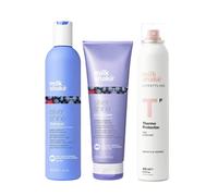 milk_shake Icy Blond Shampoo 300Ml, Icy Blond Conditioner 250Ml & Thermo Protector 200Ml Pack