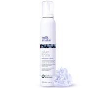 Milk Shake Silver Shine cream mousse for blonde hair neutralising yellow tones 200 ml