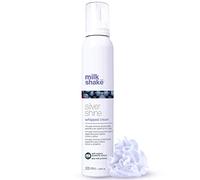 Milk Shake Silver Shine cream mousse for blonde hair neutralising yellow tones 200 ml