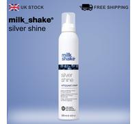 Milk Shake Silver Shine Cream Mousse for Blond Hair for Yellow Tones Neutralization 200 ml