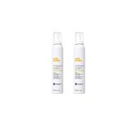 Milk shake whipped cream leave in foam, duo pack of 2 x 200 ml, conditioning and protective creamy foam for all hair types, 400ml