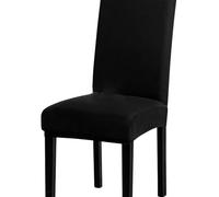 Milk Silk Dining Chair Covers Offering Waterproofs And Dustproof Protections For Long Last Use Machine Washable Chair Cover