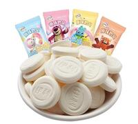 Milk Slices,Toffee,Gummy Candy, Milk Sugar,Chinese Specialty Snacks,Childhood Snacks Food,Dim Sum,Confectionery,Cream Sugar, Fudge,Sweet Rich Snack Gifts (100pcs)