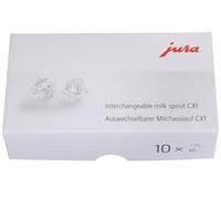 Milk Spout Set for Jura Fully Automatic Coffee Machines CX1 (10pcs) | 72595