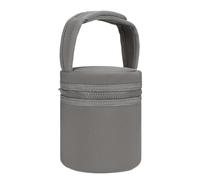 Milk Storage, Storage Bag, Milk Bottles Bag, Breast Milk Chiller, Travel Breast Milk Storage Bag with Detachable Strap for Working Moms Insulated Breast Milk Chiller Bag for Easy Storage, Light Gray,