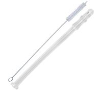 Milk suction pipe such as DeLonghi 5313232961 + cleaning brush for coffee mac...