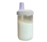 Milk Tea Straw Cup - 500ml Transparent Tumbler, 7.5x7.5x20cm | PC+PP Material, Leakproof Lid with Straw, Portable Water Drinkware, Travel Mug for School, Outdoor Use, Tea or Beverage Holder