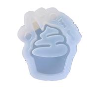 Milk Teas Ice Cream Shaker Molds Unique Quicksands Silicone Molds Resin Jewelry Making Tool Easy to Cleans Shaker Silicone