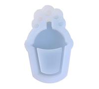 Milk Teas Ice Cream Shaker Molds Unique Quicksands Silicone Molds Resin Jewelry Making Tool Easy to Cleans Silicone Mold Drinking Glasses