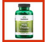 Swanson Full Spectrum Milk Thistle Milk thistle for natural liver nutrition 100 pcs, capsule, 500 mg