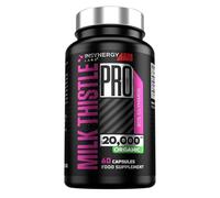 Milk Thistle 20,000mg Per Capsule (Maximum Strength) Organic 80% Silymarin Milk Thistle High Strength, 60 Vegan Milk Thistle Tablets Capsules Supplement