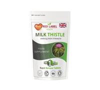 Milk Thistle 4000mg 400 Tablets High Strength 80% Silymarin Vegan UK