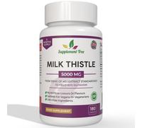 Milk Thistle 5000mg 360 Tablets (2 Bottles) High Strength Silymarin UK
